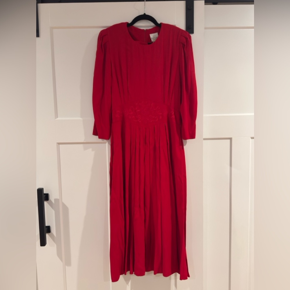 Vintage Elegant Red Women's‎ Dress
